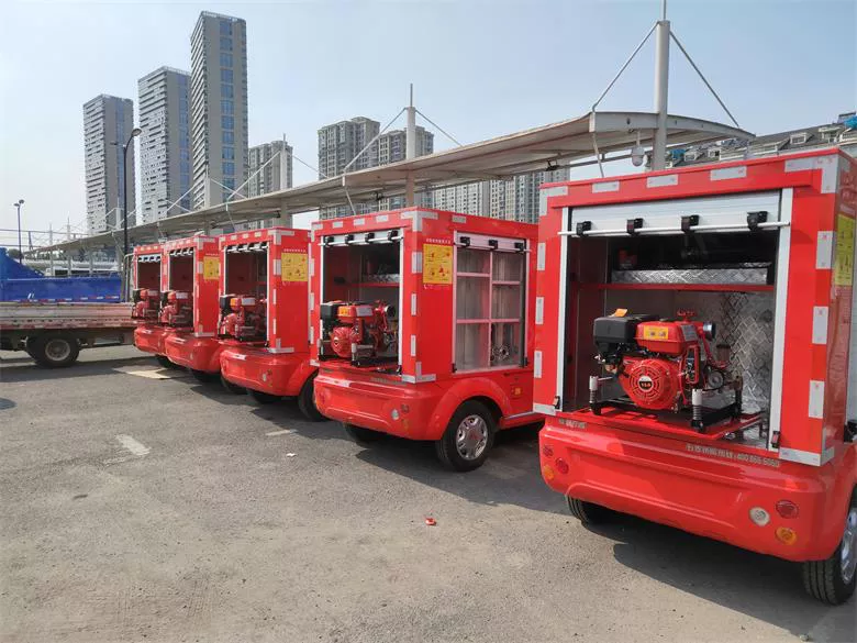 微型電動消防車圖片